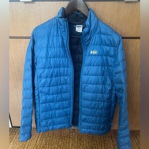 🔵⚪️🔵 REI Packable Puffer, Size 18 (XL)
